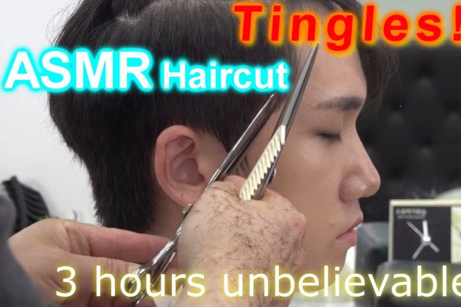 ASMR 남성 헤어컷(3시간)   ASMR God Haircut For Men (3hours)