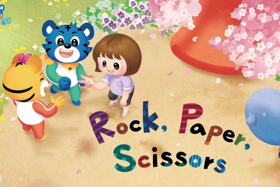 [영어동요 애니메이션] Rock, paper, scissors | 가위, 바위, 보 게임