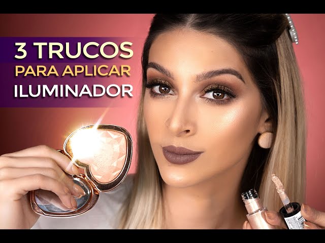 Cómo aplicar iluminador en barra correctamente