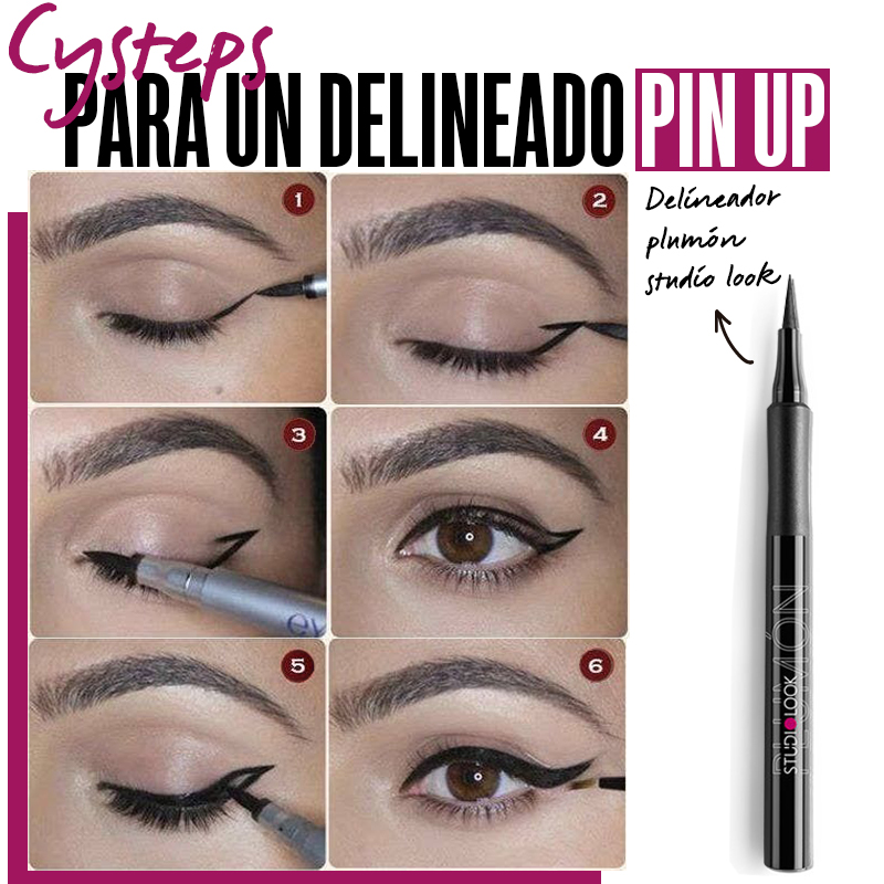 Cómo delinear los ojos para que parezcan más grandes.
