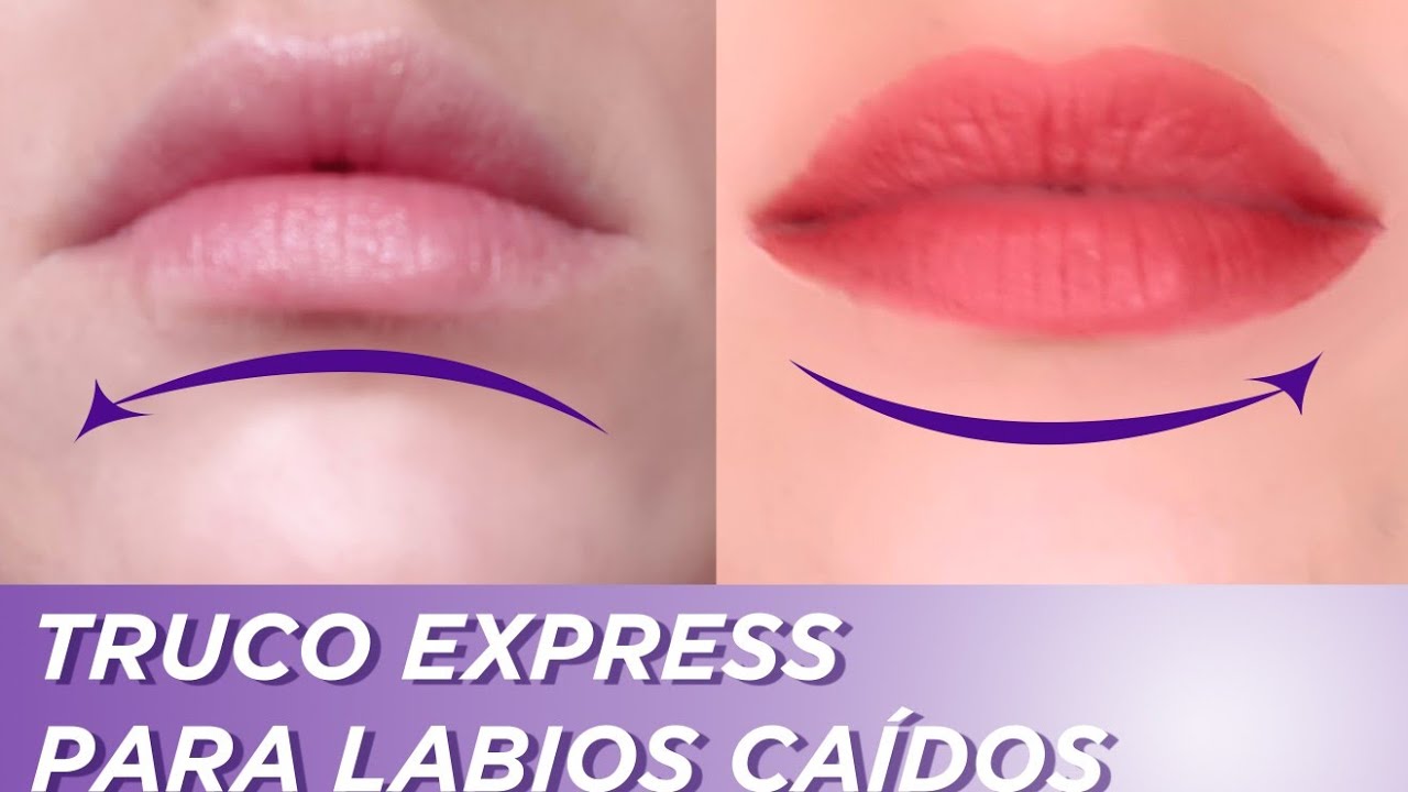 Cómo disimular labios de dos tonos
