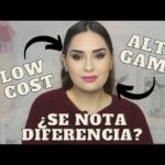 Diferencias entre maquillaje low-cost y profesional.