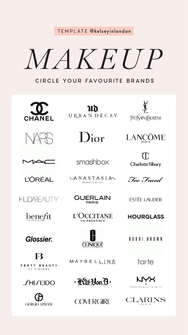 Marcas de maquillaje recomendadas en España